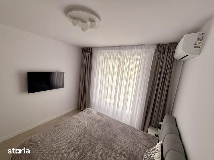 Apartament cu 2 camere, mobilat în Băneasa