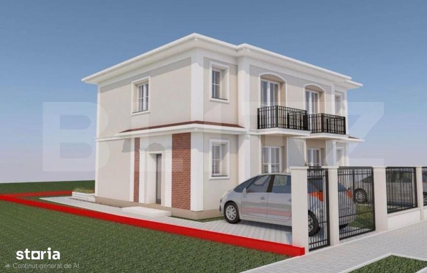 Casă cu 3 camere cu Teren 150 Mp în Remetea Mare