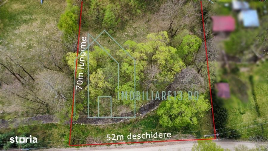 Teren de 3603 mp, în Central