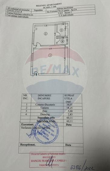 Apartament cu 2 camere nedecomandat, mobilat în Bucureștii Noi