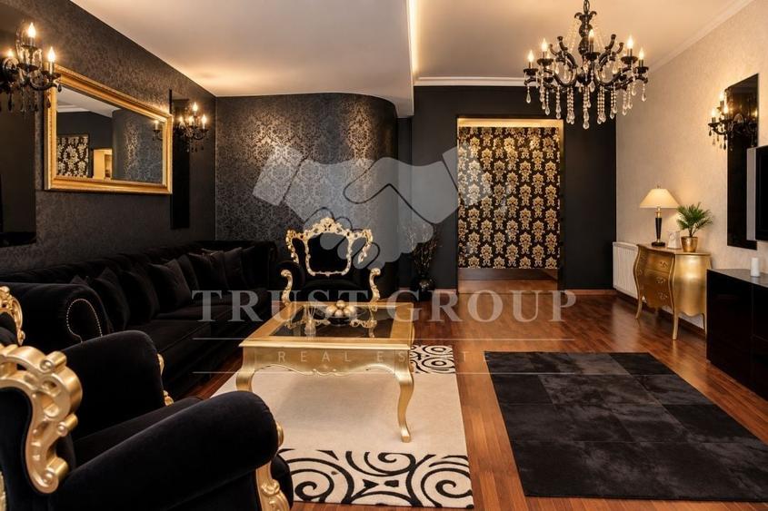 Apartament cu 3 camere decomandat, mobilat în Herăstrău