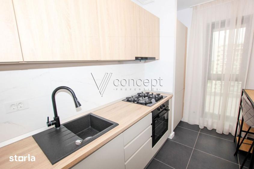 Apartament cu 2 camere, mobilat în Băneasa
