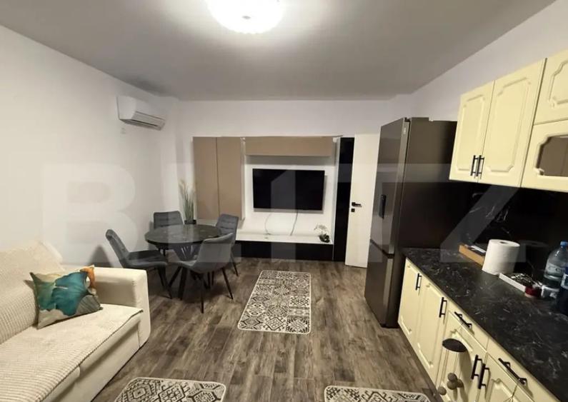 Apartament cu 2 camere semidecomandat, mobilat în Moara de Vânt