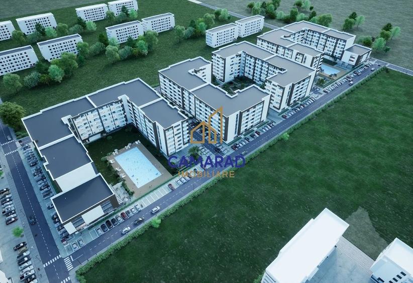 Apartament cu 2 camere decomandat, mobilat în Popești-Leordeni