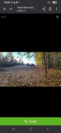 Teren de 8800 mp, în Valea lui Enache