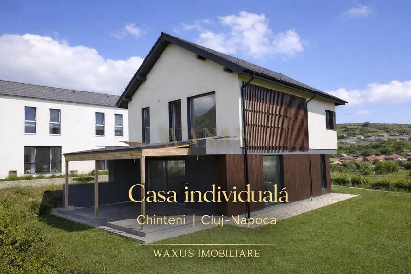 Casă individuală cu 5 camere cu Canalizare în Chinteni