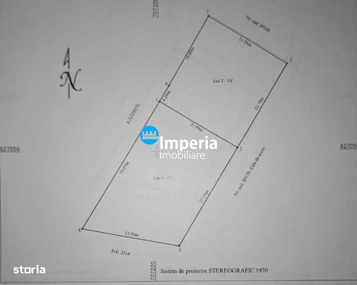 Teren de 1500 mp, în Tomești