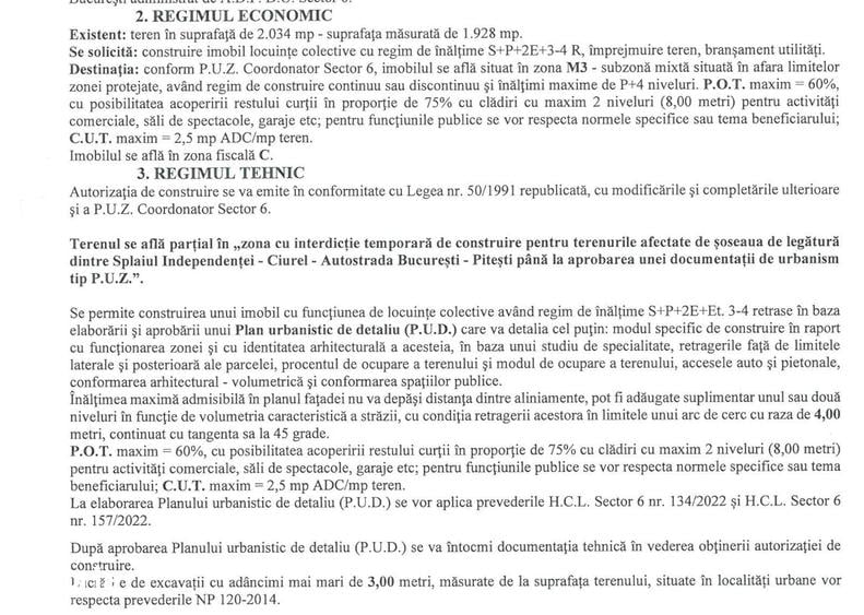 Teren de 2034 mp, în Chiajna