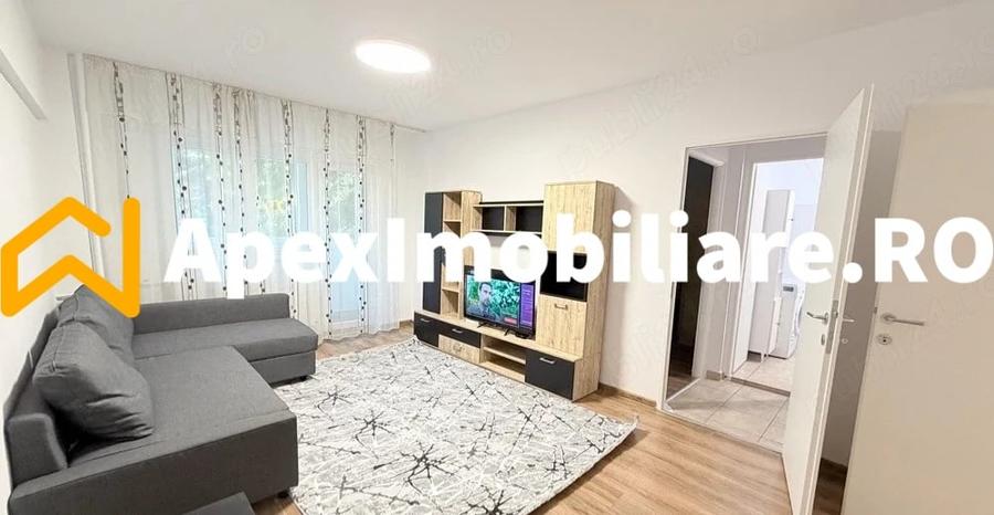 Apartament cu 2 camere semidecomandat, mobilat în Berceni
