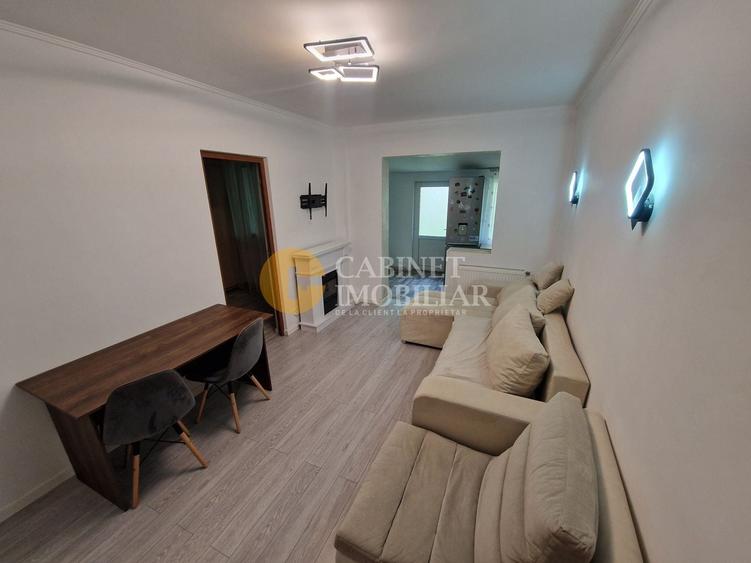 Apartament cu 2 camere nedecomandat, mobilat în Alexandru cel Bun