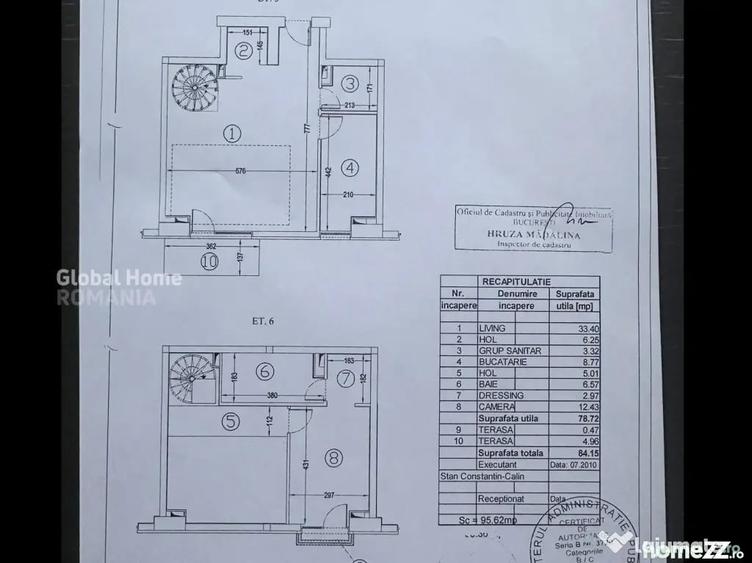 Apartament cu 2 camere decomandat în Parcul Carol