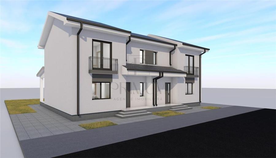Duplex cu 4 camere cu Canalizare în Moșnița Veche