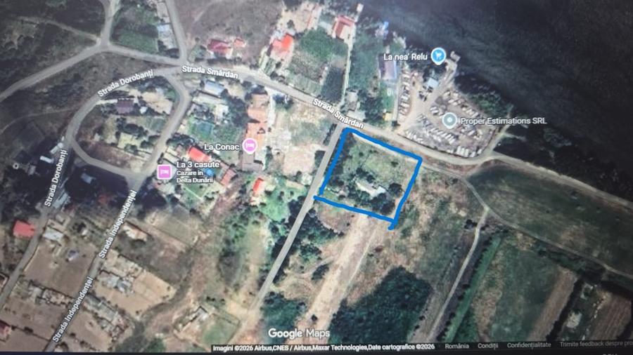 Teren Construcții intravilan de 2400 mp, în Nufăru