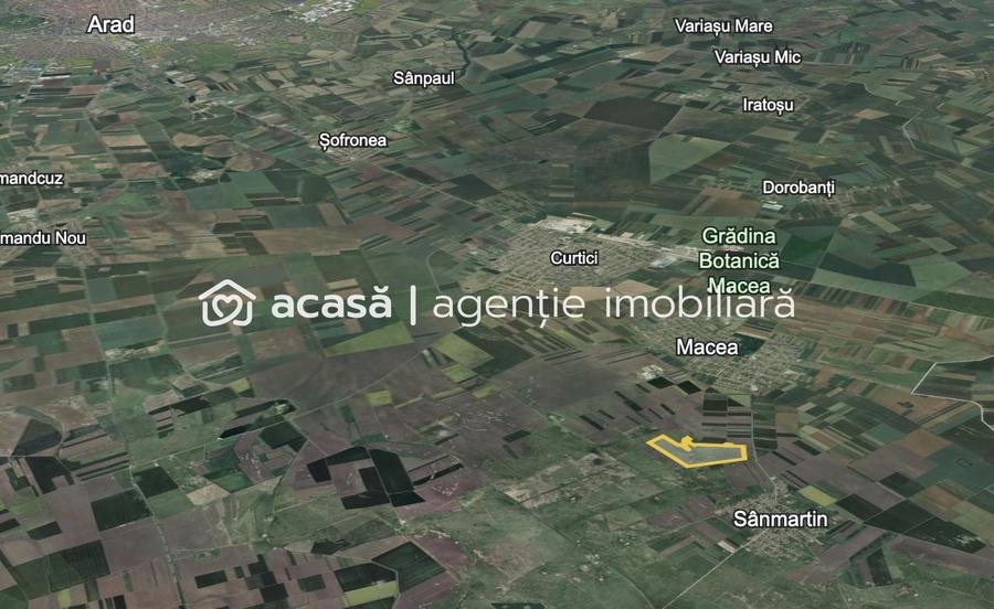 Teren agricol extravilan de 424700 mp, în Macea