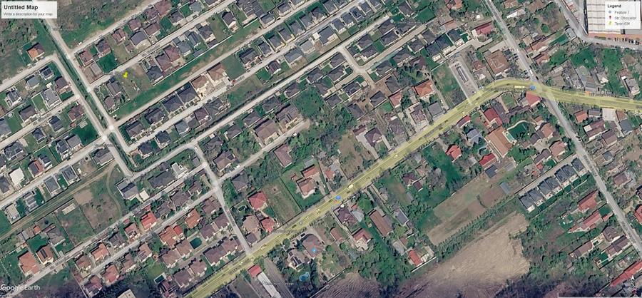 Teren Construcții intravilan de 524 mp, în Corbeanca