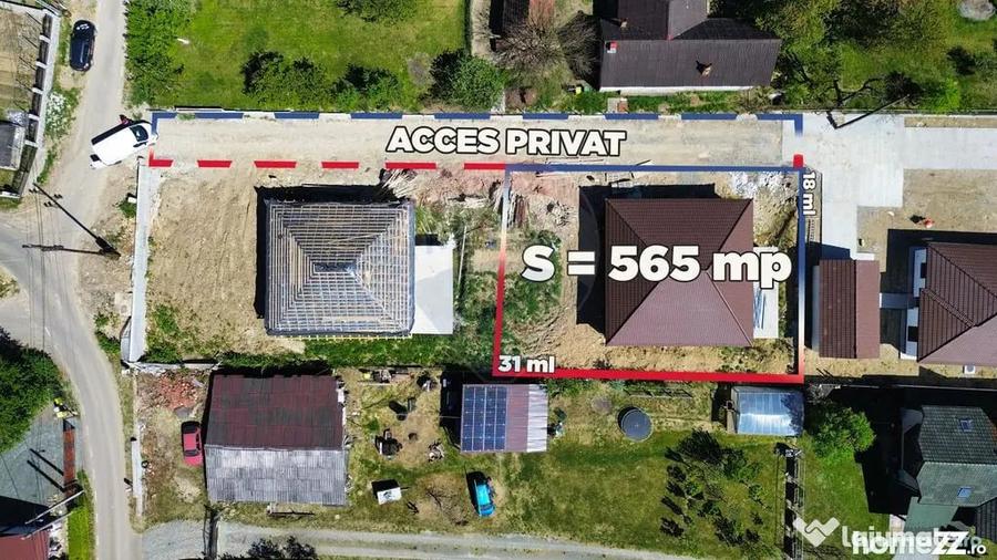 Casă cu 4 camere cu Teren 500 Mp în Tăuții de Sus