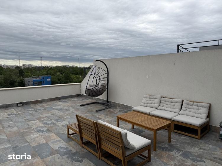 Apartament cu 3 camere, mobilat în Văcăresti
