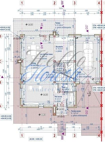Casă cu 4 camere cu Teren 420 Mp în Gilău