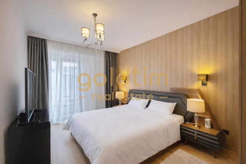 Apartament cu 4 camere semidecomandat, mobilat în Herăstrău