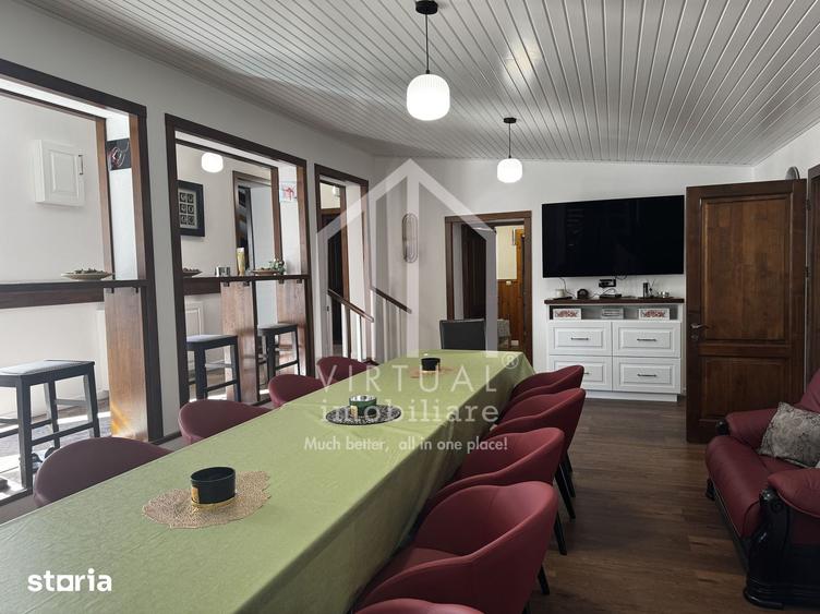 Casă cu 10 camere cu Teren 1500 Mp în Rășinari