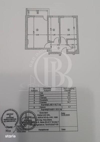 Apartament cu 2 camere decomandat în Theodor Pallady — fotografia 1
