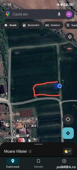 Teren de 1600 mp, în Căciulați