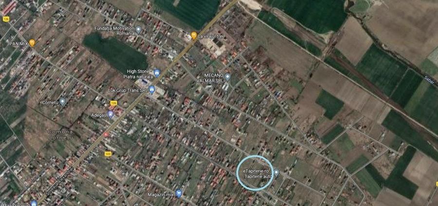 Inchiriere teren intravilan Cornetu / zona str. Trandafirilor, 4.500 mp, D: 31 m - 6