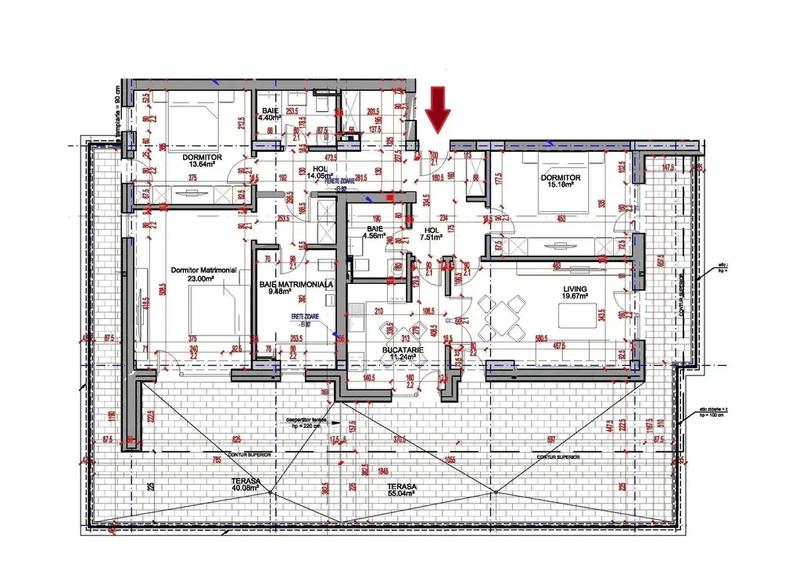 Penthouse cu 4 camere decomandat în Titan