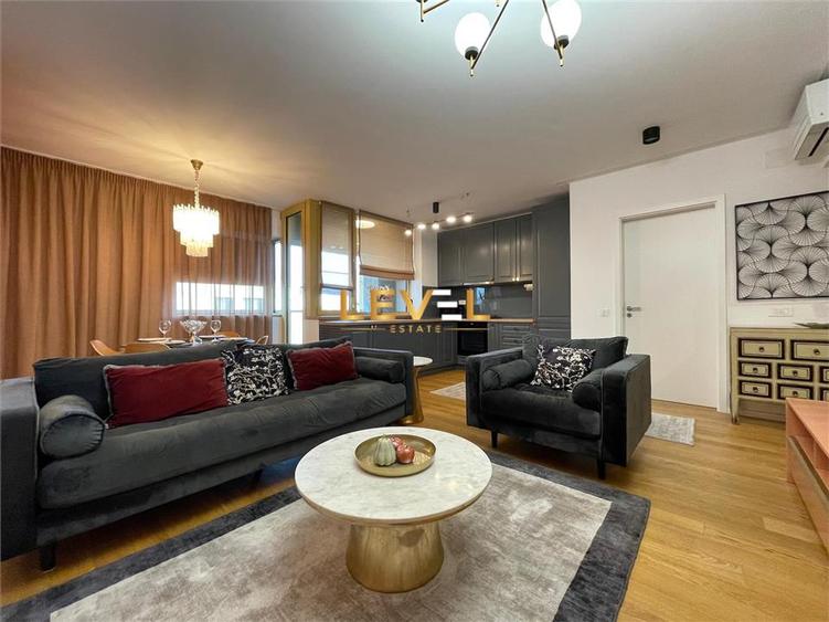 Apartament cu 2 camere decomandat, mobilat în Herăstrău — fotografia 2