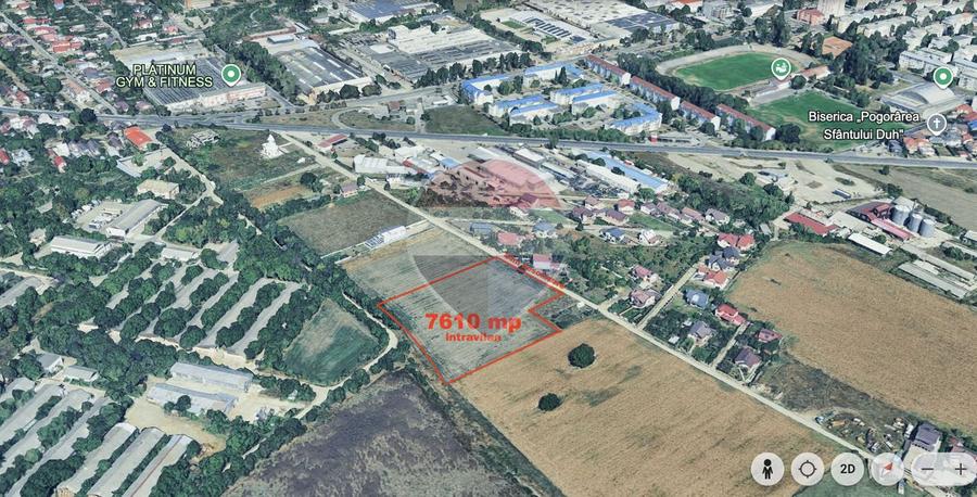 Teren Construcții intravilan de 7610 mp, în Sud