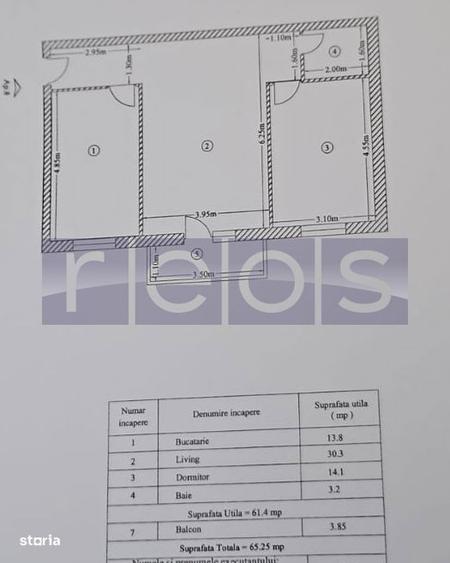 Apartament cu 2 camere decomandat în Prelungirea Ghencea