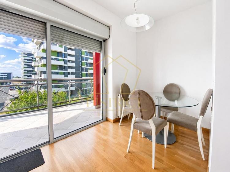 Apartament cu 2 camere semidecomandat, mobilat în Torontalului