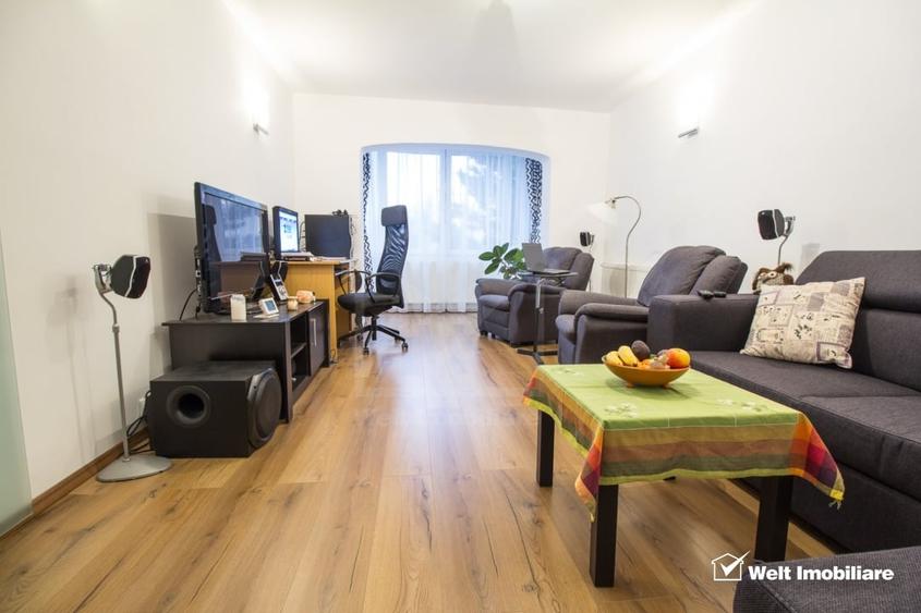 Apartament cu 3 camere semidecomandat, mobilat în Mănăștur