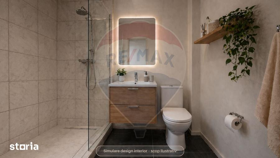 Apartament cu 2 camere semidecomandat în ISR