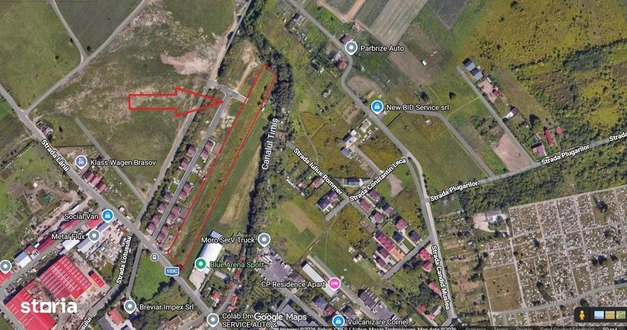 Teren intravilan 5.000 mp, str. Lanii Bartolomeu! - 2