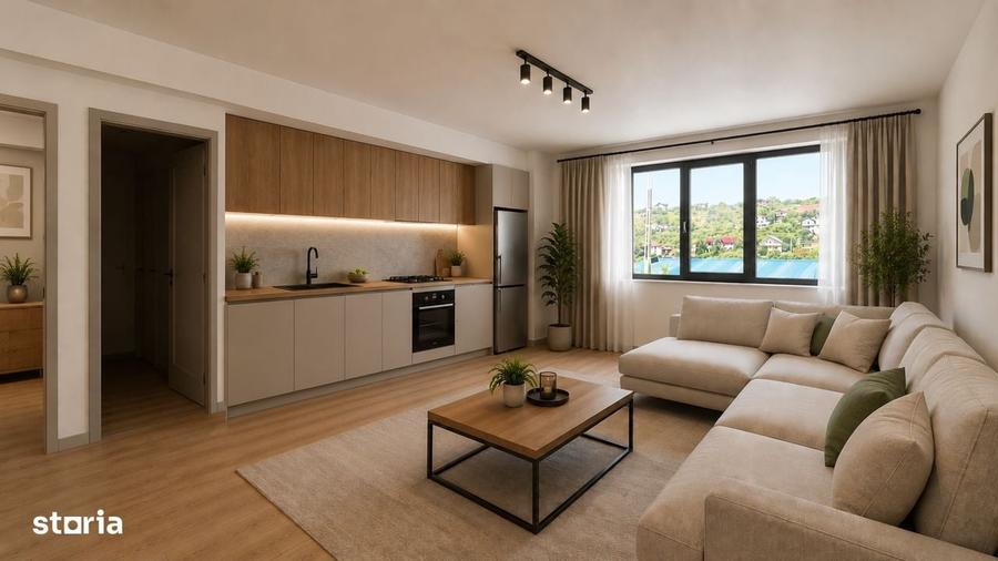 Apartament cu 2 camere în Hlincea