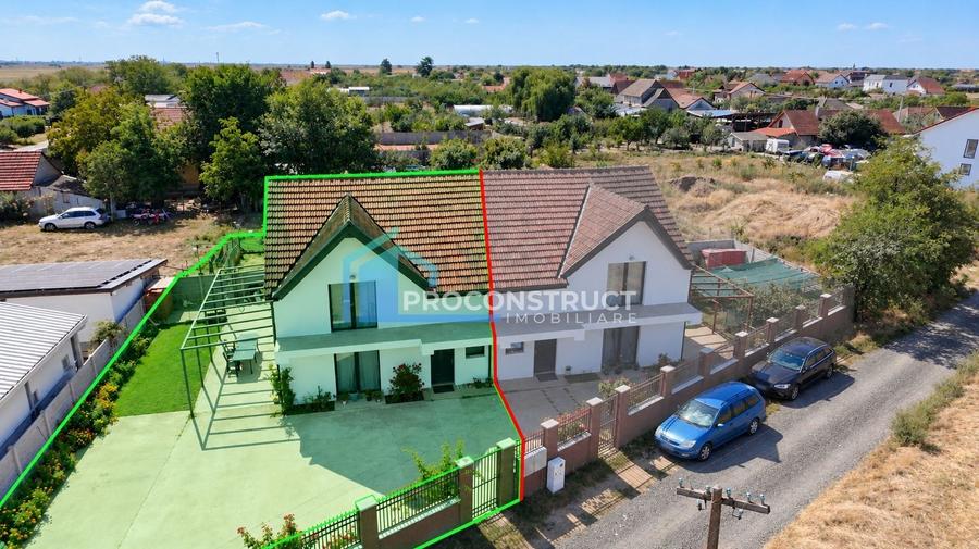 Casă individuală cu 4 camere cu Canalizare în Parța