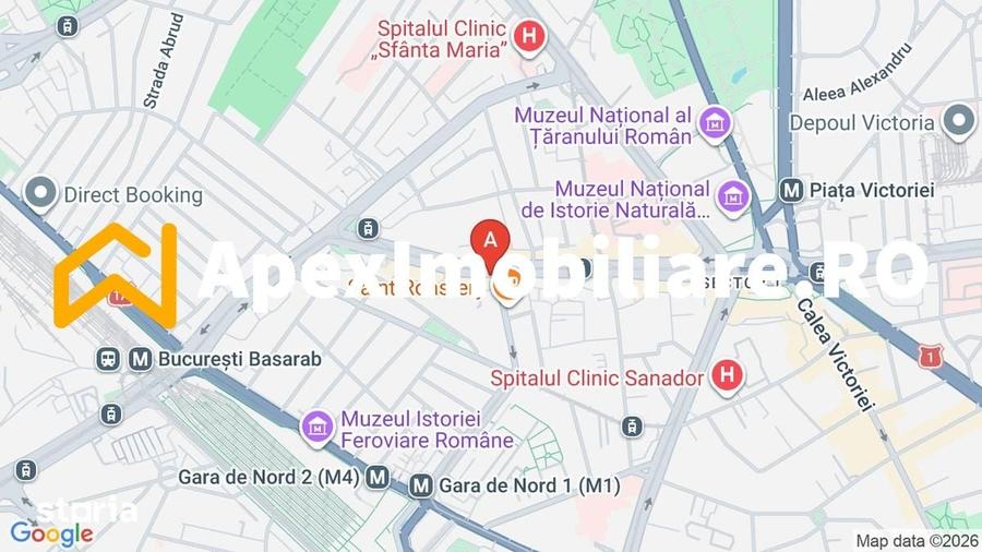 Apartament cu 3 camere semidecomandat în Grivița