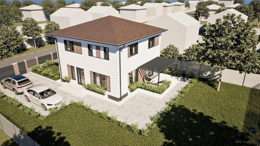 Casă cu 4 camere în Corbeanca