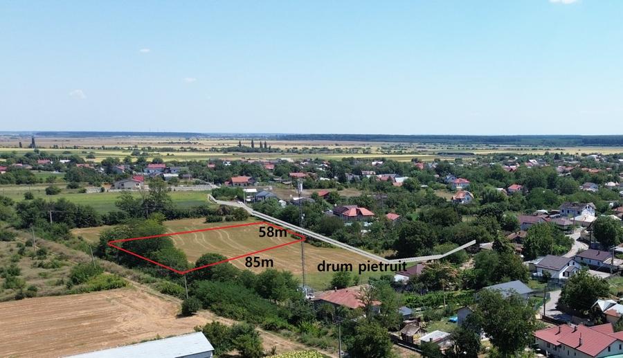 Teren Construcții intravilan de 5000 mp, în Dârza