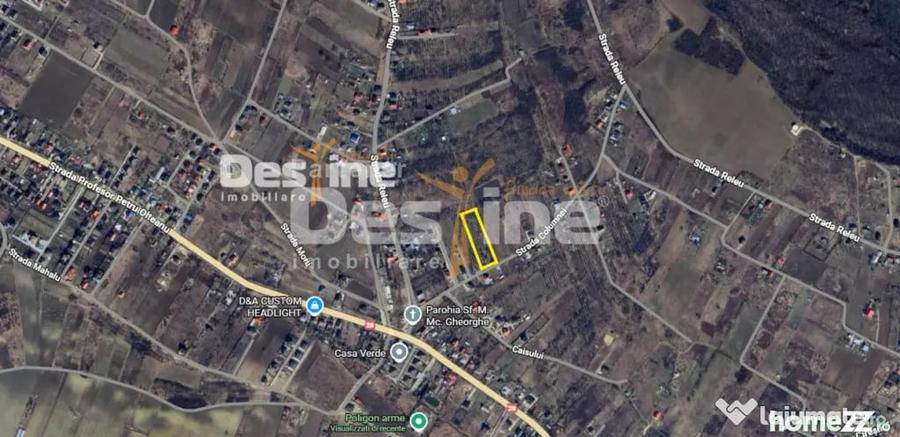 Teren de 3523 mp, în Tomești