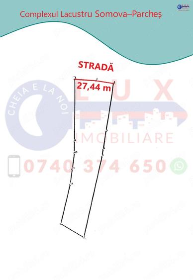 Teren de 2951 mp, în Somova