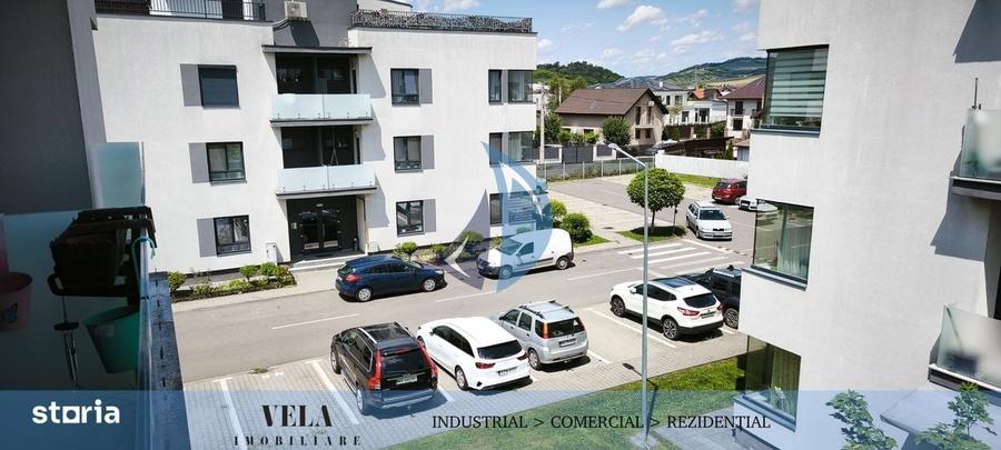 Ap. 3 camere - tip penthouse, 71 mp utili + terase 50 mp, parcare - 12