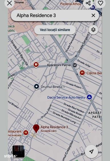 Apartament cu 2 camere semidecomandat, mobilat în Berceni