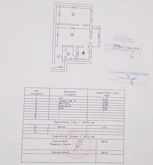 Apartament cu 2 camere semidecomandat, mobilat în Tătărași