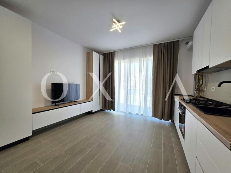 Apartament cu 2 camere semidecomandat, mobilat în Giroc
