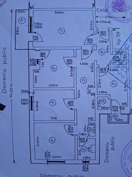 Apartament cu 4 camere decomandat în Ultracentral