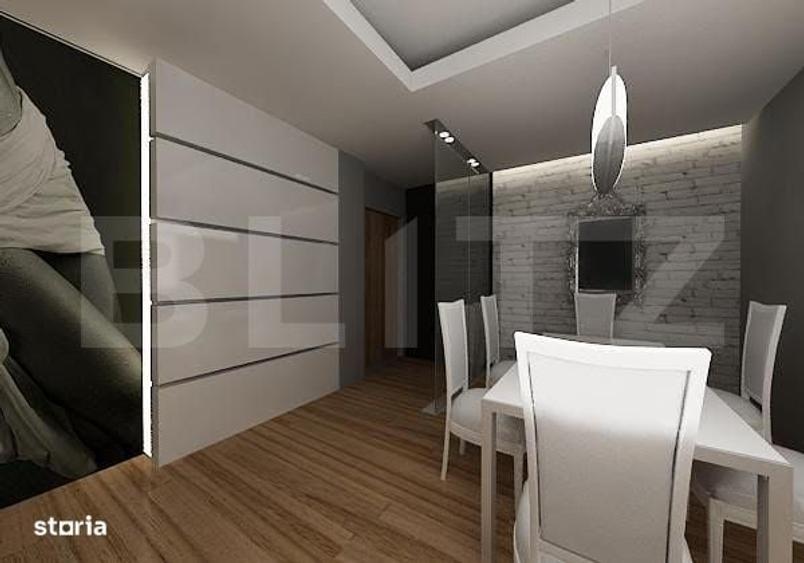 Apartament cu 3 camere în Doba