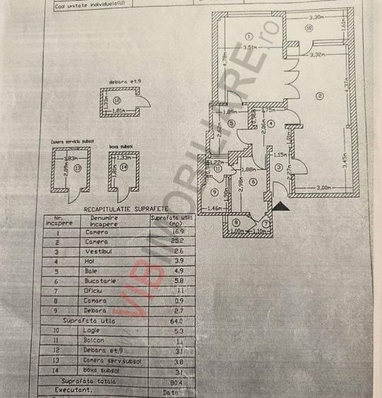 Apartament cu 2 camere circular în Cișmigiu