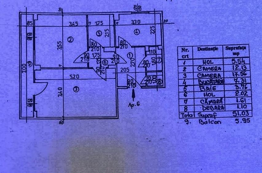 APARTAMENT 2 CAMERE DECOMANDAT RENOVAT - 6